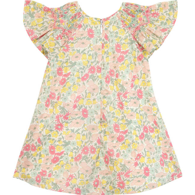 TARTINE ET CHOCOLAT Liberty Flutter Baby Dress - Citrus