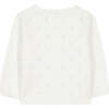 TARTINE ET CHOCOLAT Openwork Knit Baby Cardigan - White - Cardigans - 2