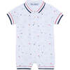 TARTINE ET CHOCOLAT Badminton Baby Polo Romper - Rompers - 1 - thumbnail