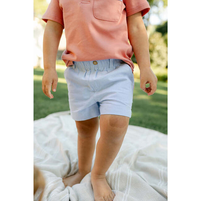 Isaac Short, Dusty Blue - Shorts - 3