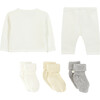 TARTINE ET CHOCOLAT Cotton Knit Birth Set - Mixed Apparel Set - 2
