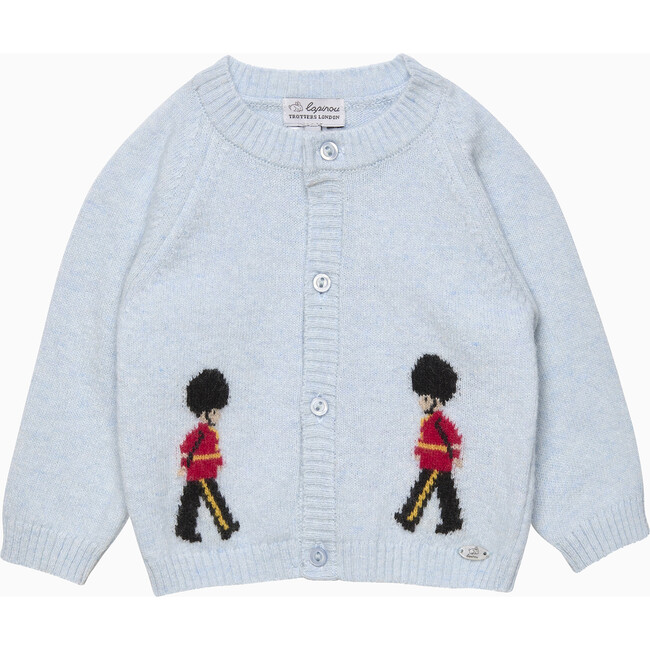 Baby Guardsman Cardigan, Pale Blue