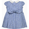 Baby Floral Ditsy Duck Dress, Blue - Dresses - 2