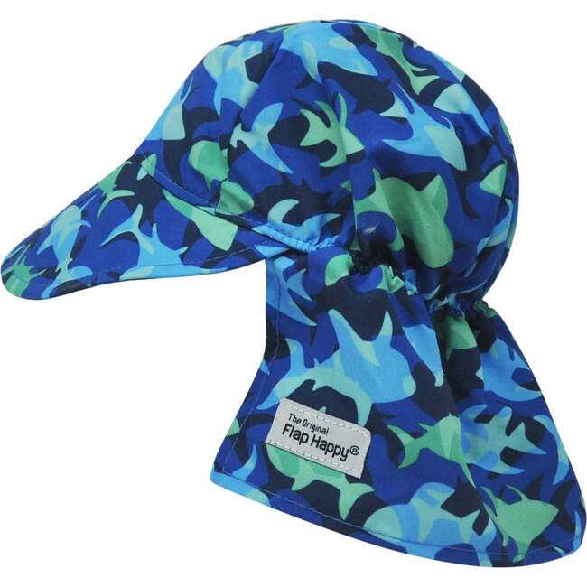UPF 50+ Original Flap Hat, Mako Reef