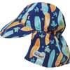 UPF 50+ Original Flap Hat, Beach Boards - Sun Hats - 1 - thumbnail