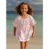UPF 50+ Kaia Beach Swim Cover-Up, Flamingo Love - Cover-Ups - 2