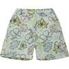 UPF 50+ Wesley Swim Trunks with Mesh Liner, Vintage Paradise - Shorts - 1 - thumbnail