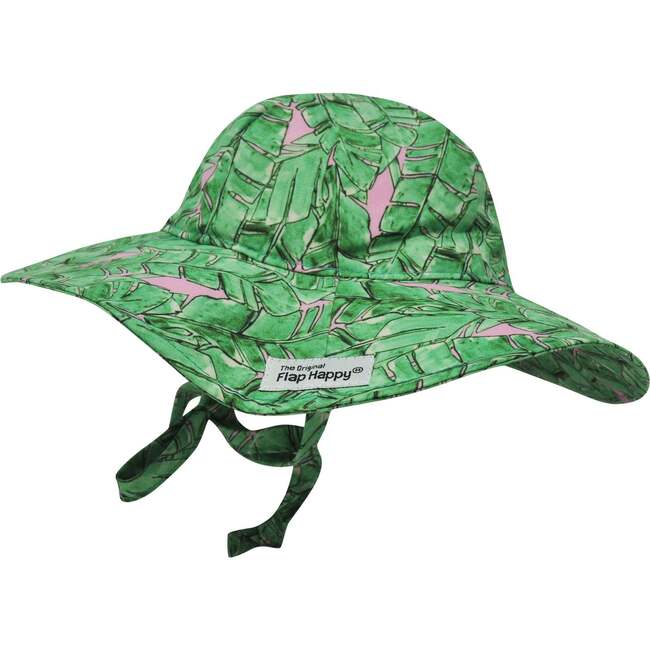 UPF 50+ Floppy Hat, Tropical Fronds
