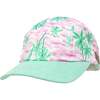 UPF 50+ Cam-Cam Cap, Arsty Palms Pink - Hats - 1 - thumbnail