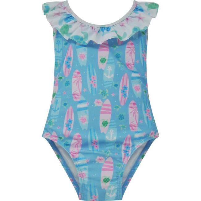 UPF 50+  Mindy Crossback Swimsuit, Sweet Surfboards