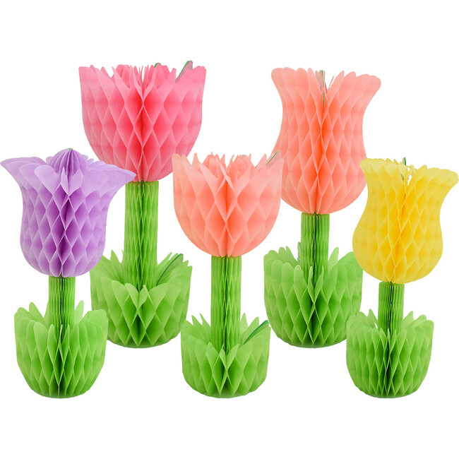 Tulip Honeycomb, Set of 5