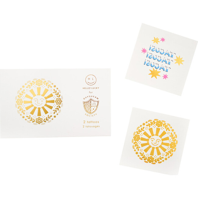 Taco 'Bout A Party Temporary Tattoos