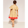 Es-Cape One's Notice Dress, Camel & Red Flag - Dresses - 2