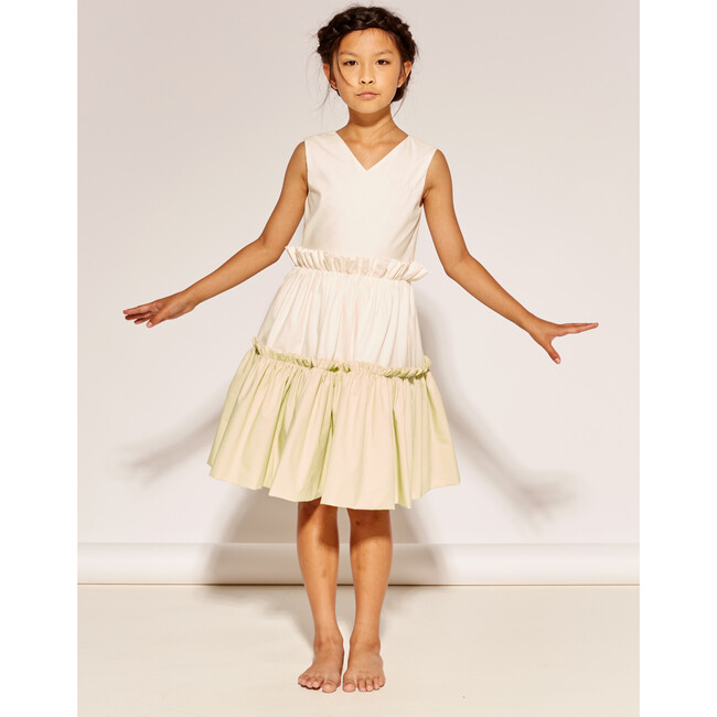 Upper Crust Dress, Sunscreen & Pistachio - Dresses - 4