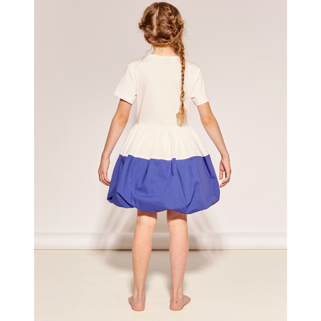 Balls In The Air Dress, Kefir & Majorelle Blue - Dresses - 4