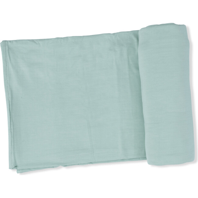 Solid Misty Blue - Swaddle Blanket