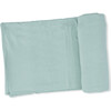 Solid Misty Blue - Swaddle Blanket - Swaddles - 1 - thumbnail