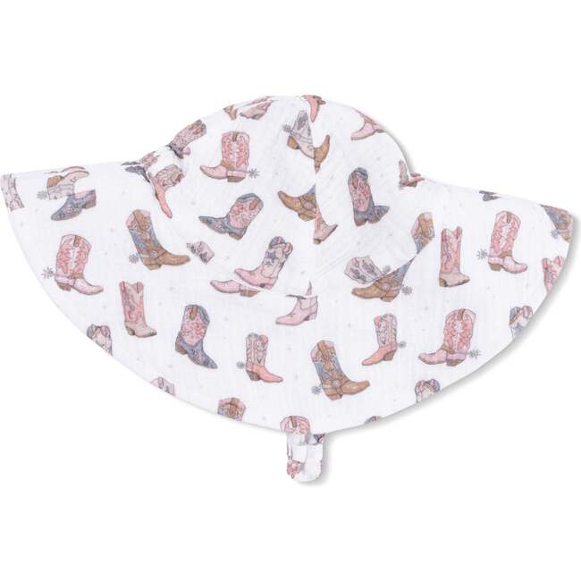 Cowgirl Boots - Wide Brim Sun Hat