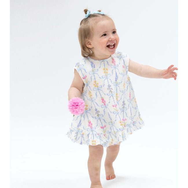 Ribbon Bouquets - Ruffle Back Top and Bloomer