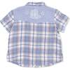 Western Boot Plaid - Short Sleeve Western Pearl Snap Shirt with Casual Short - Mixed Apparel Set - 3