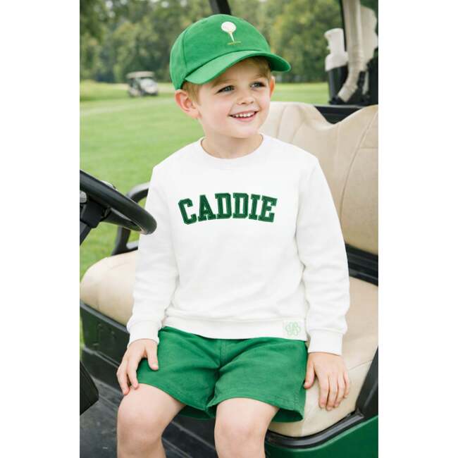Caddie Sweatshirt, White