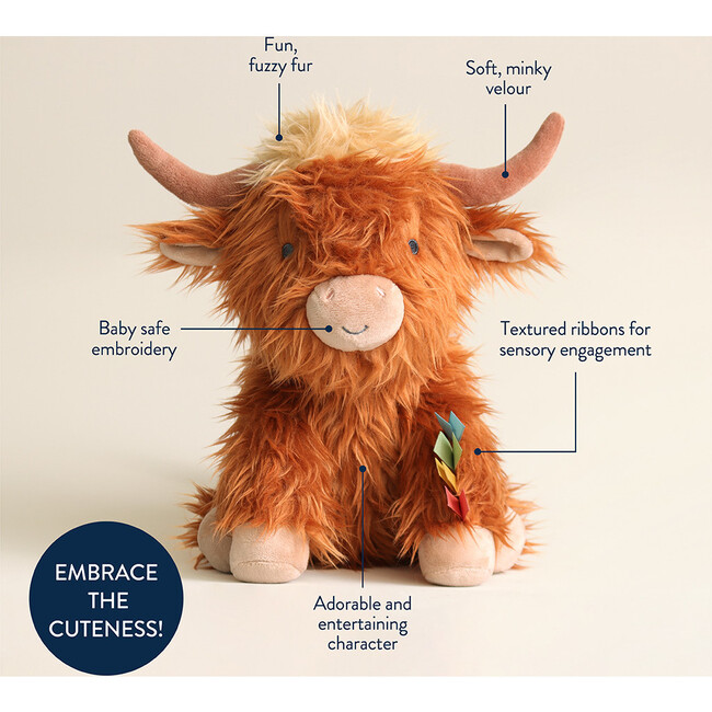 Snuggleverse™, Highland Cow - Plush - 4
