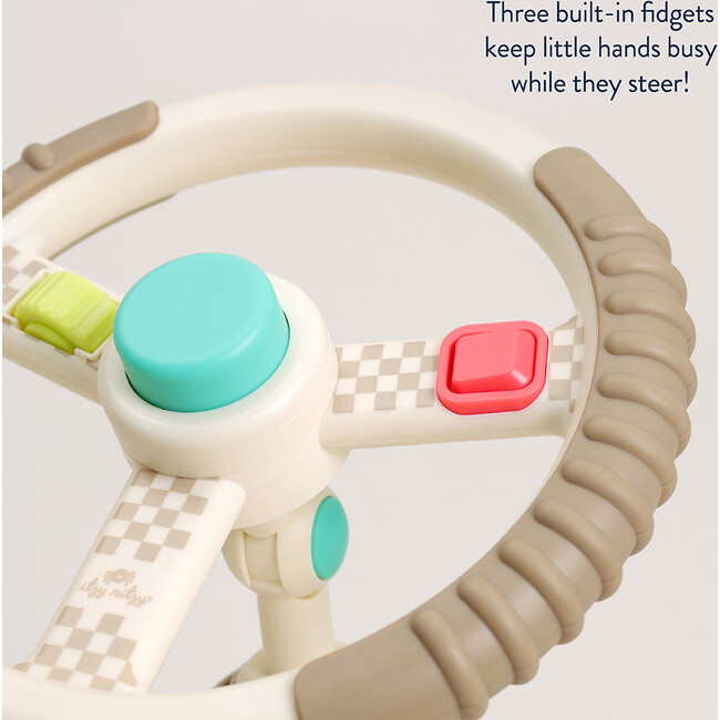 Bitzy Driver™, Tan Check - Developmental Toys - 4