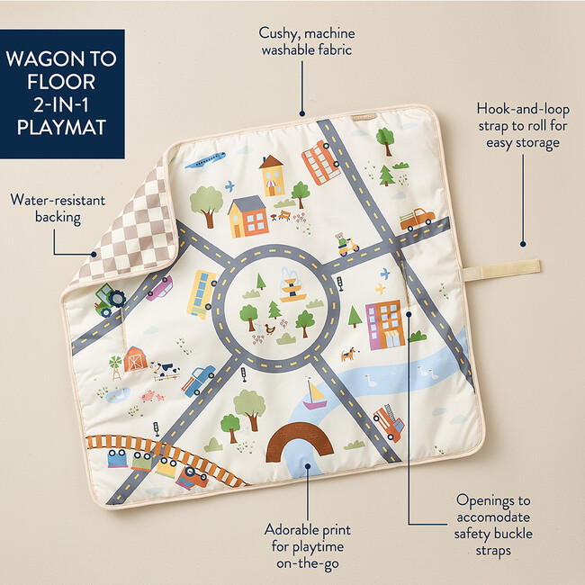 Itzy 2 in 1  Travel Playmat™ - Playmats - 5