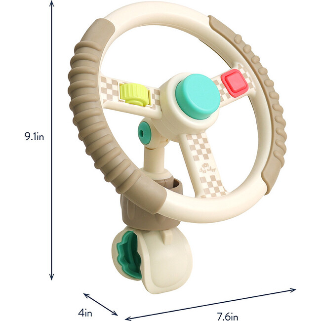 Bitzy Driver™, Tan Check - Developmental Toys - 7