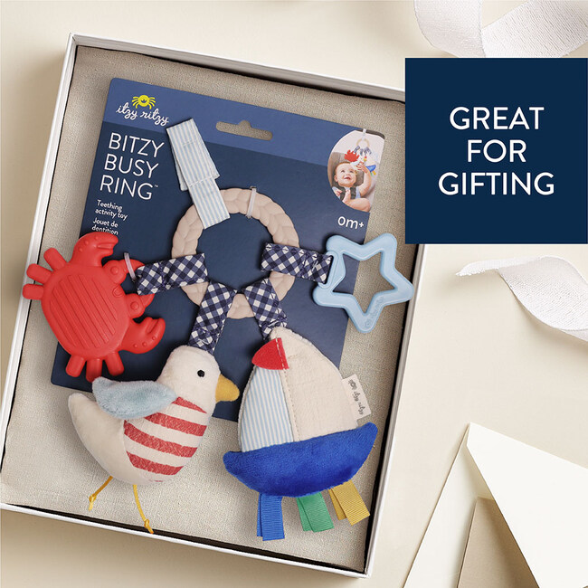 Bitzy Busy Ring™, Nautical - Developmental Toys - 6