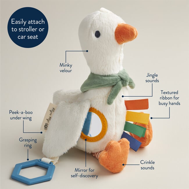 Bitzy Traveler™, Goose - Developmental Toys - 6
