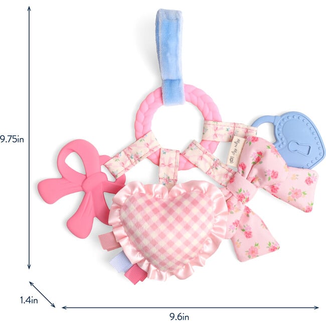 Bitzy Busy Ring ™, Ribbons & Roses - Developmental Toys - 6
