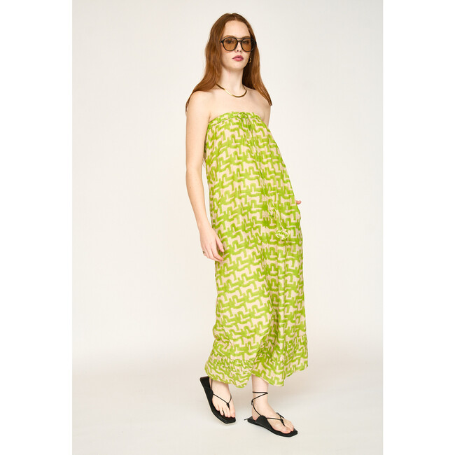 Bonaire Dress, Lime Popova - Dresses - 6