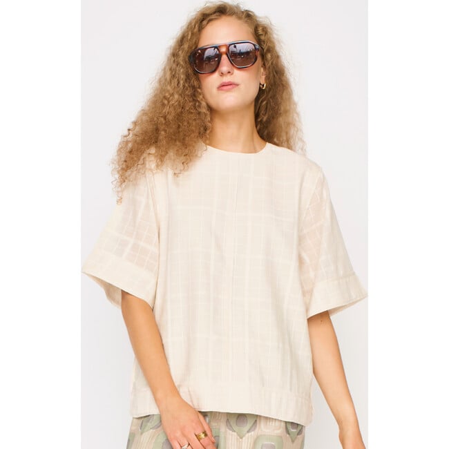 Field Top, Parchment - Blouses - 6