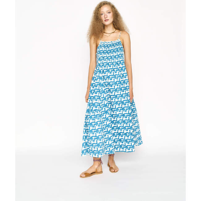 Janeiro Dress, Azure Popova