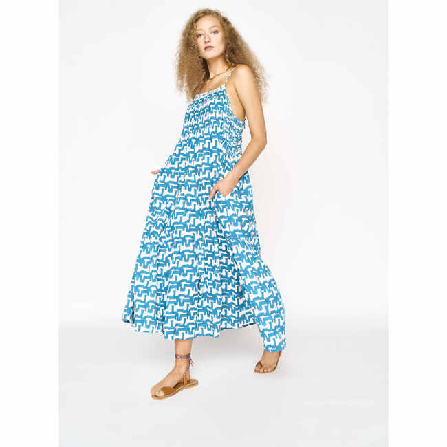 Janeiro Dress, Azure Popova - Dresses - 3