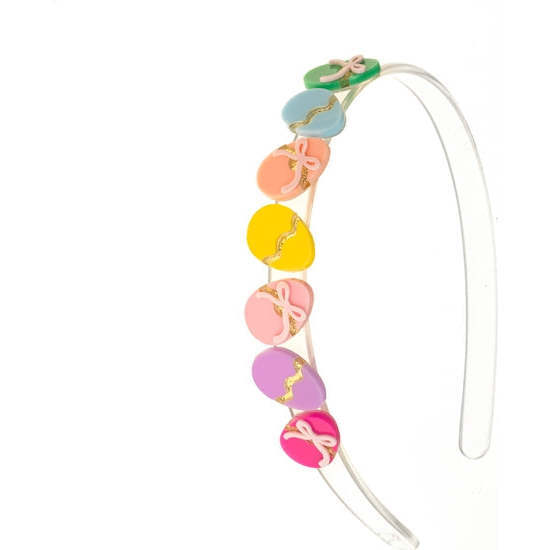 Colorful Easter Egg w/ Bow Headband