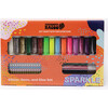 Strawberry Kazoo Sparkle Glitter, Glitter Glue, and Gem Sticker DIY Craft Kit - Craft Kits - 1 - thumbnail