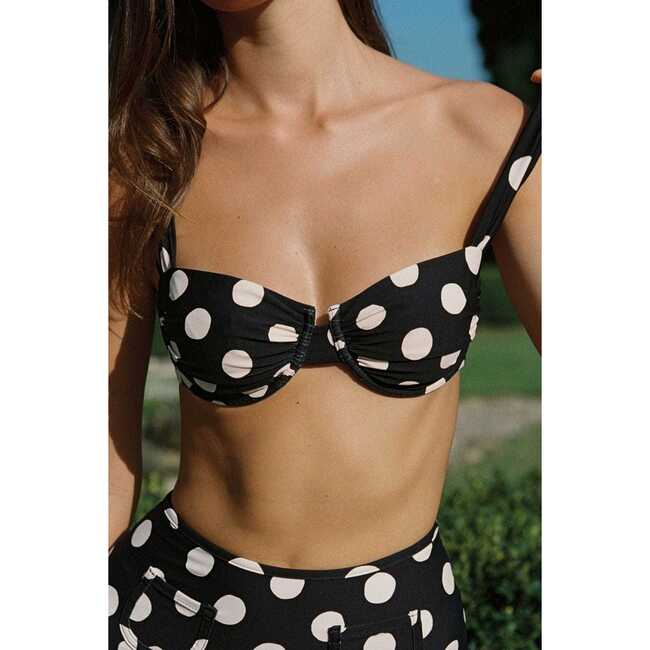 Bella Bikini Top, Polka Dot