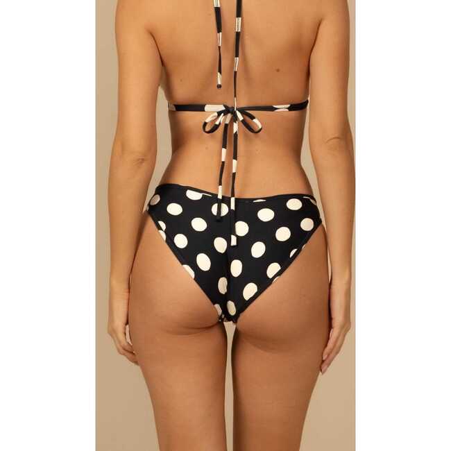 Added Coverage Lulu Bikini Bottom, Polka Dot