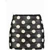 Ruched Micro Skirt, Polka Dot - Skirts - 2 - thumbnail