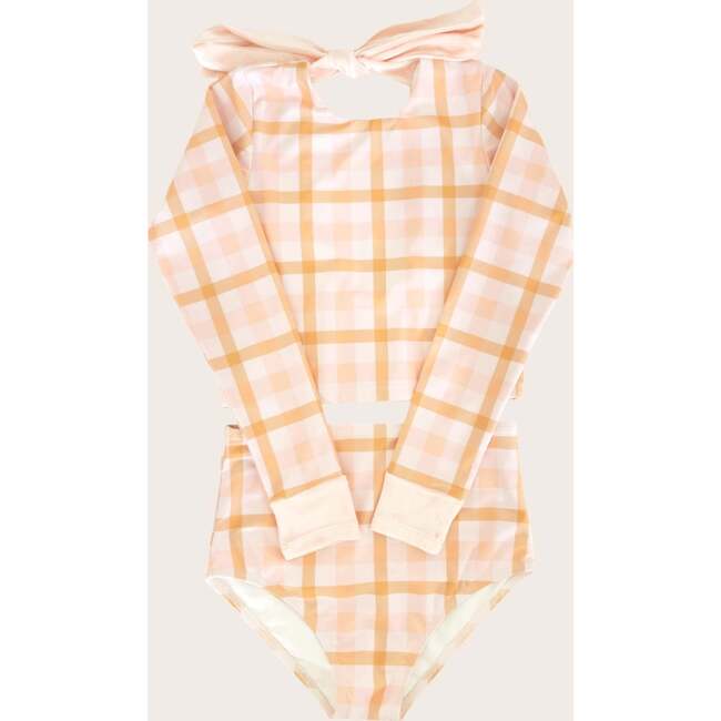 Sunkissed Plaid Two Piece Long Sleeve
