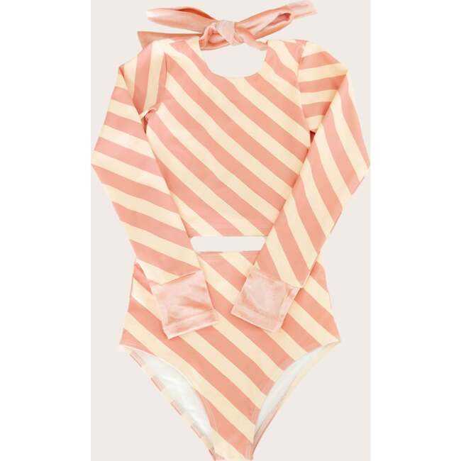 Soleil Stripe Two Piece Long Sleeve