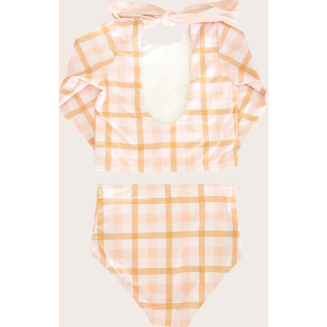 Sunkissed Plaid Two Piece Long Sleeve