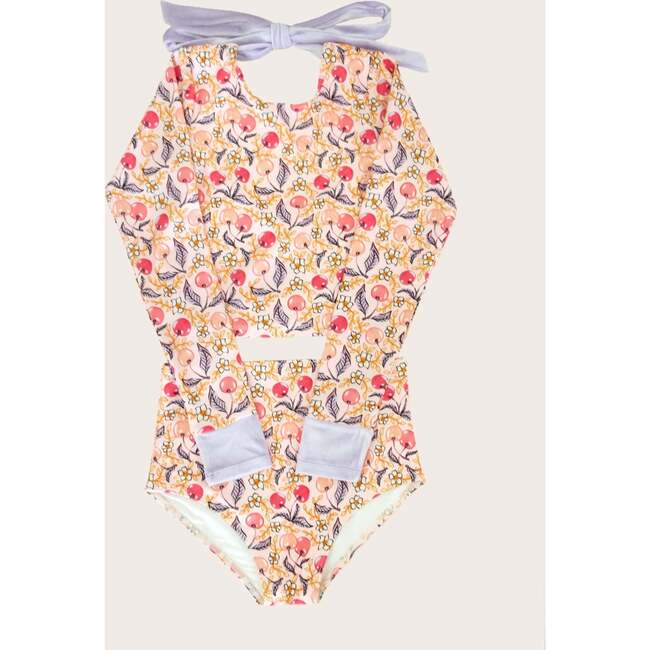 Santine Cherry Two Piece Long Sleeve