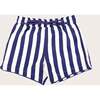 Nautical Stripe Swim Shorts - Swim Trunks - 1 - thumbnail