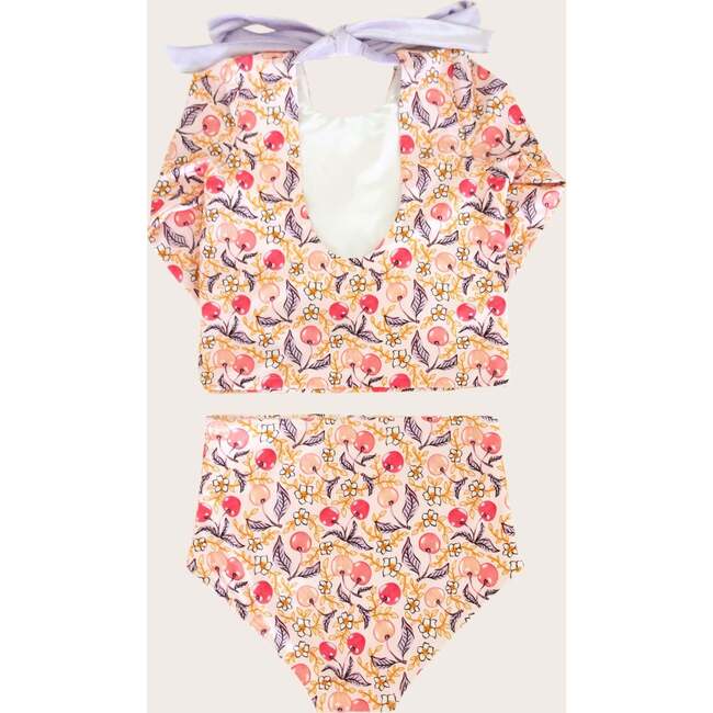 Santine Cherry Two Piece Long Sleeve