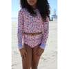 Santine Cherry Two Piece Long Sleeve - Two Pieces - 3