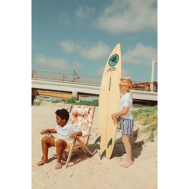 Nautical Stripe Swim Shorts - Swim Trunks - 3