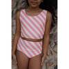 Soleil Stripe Two Piece Tank - Two Pieces - 4